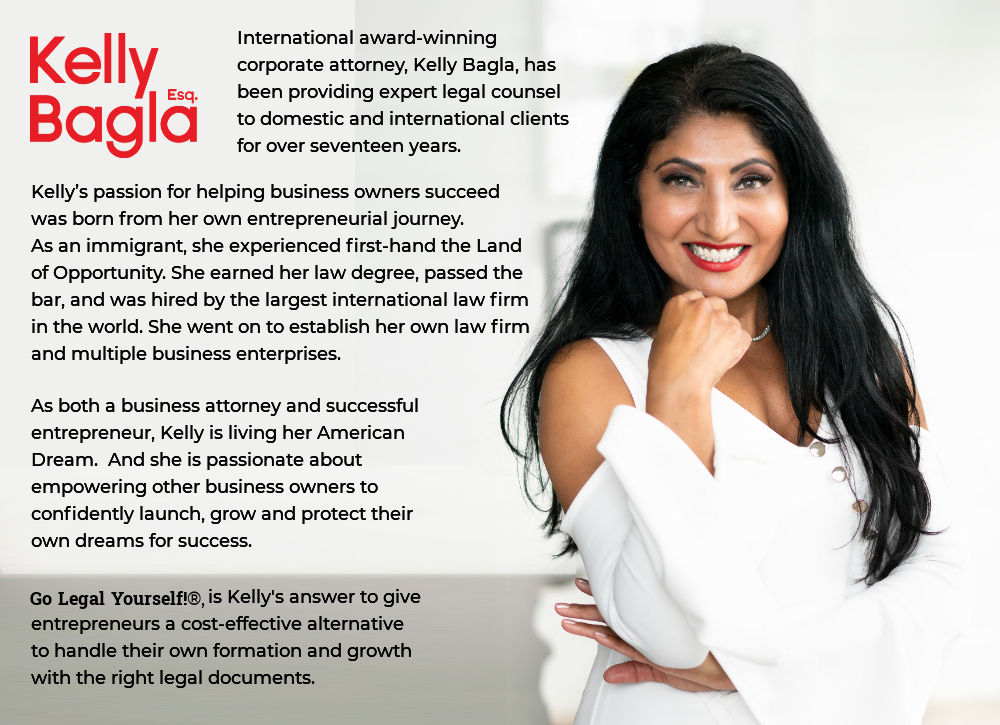 Kelly Bagla - Go Legal Yourself
