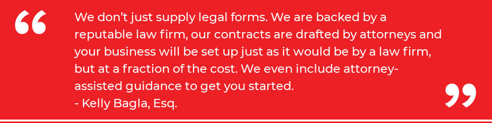 We don't just supply legal forms.